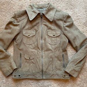 Elie Tahari Suede Jacket